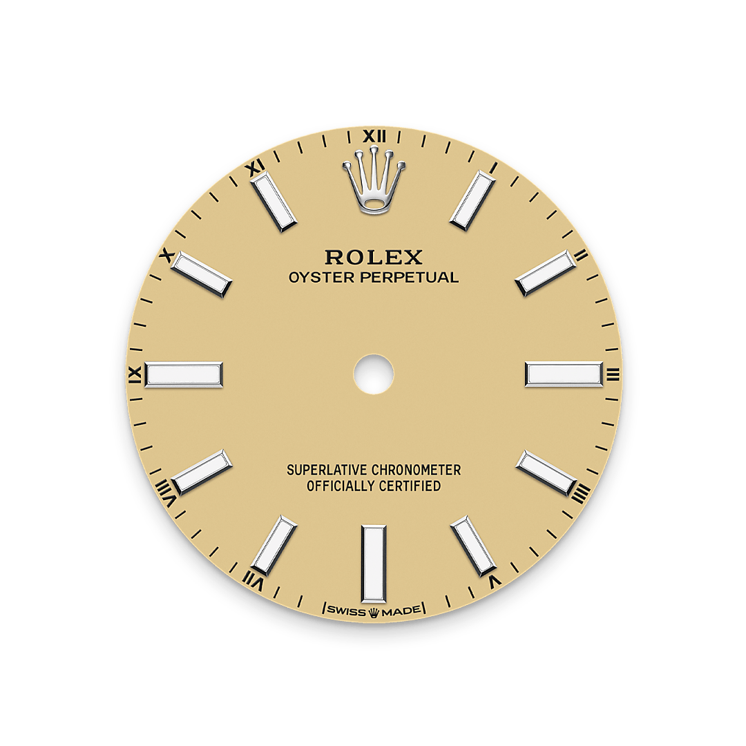Zifferblatt in Beige