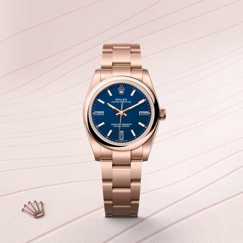Rolex Oyster Perpetual 34 124205 Herrenuhr Bild 2