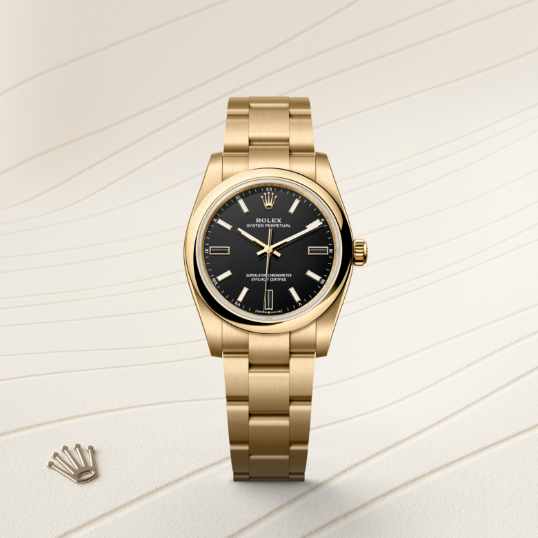 Rolex Oyster Perpetual 34 124208 Herrenuhr Bild 2