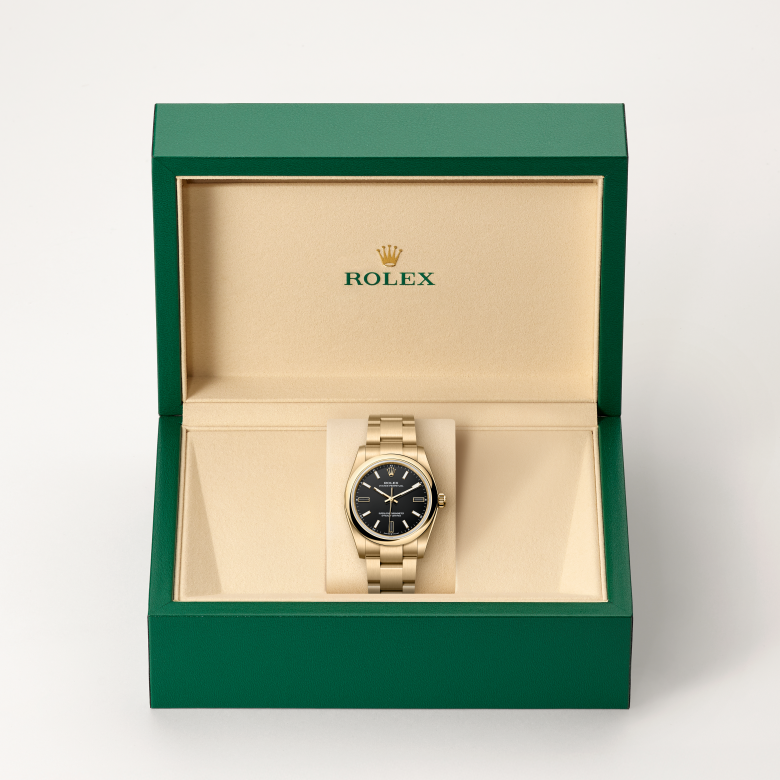 Rolex Oyster Perpetual 34 124208 Herrenuhr Bild 3