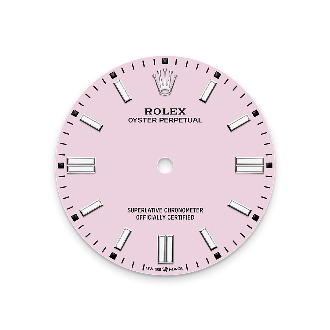 Zifferblatt in Candy pink