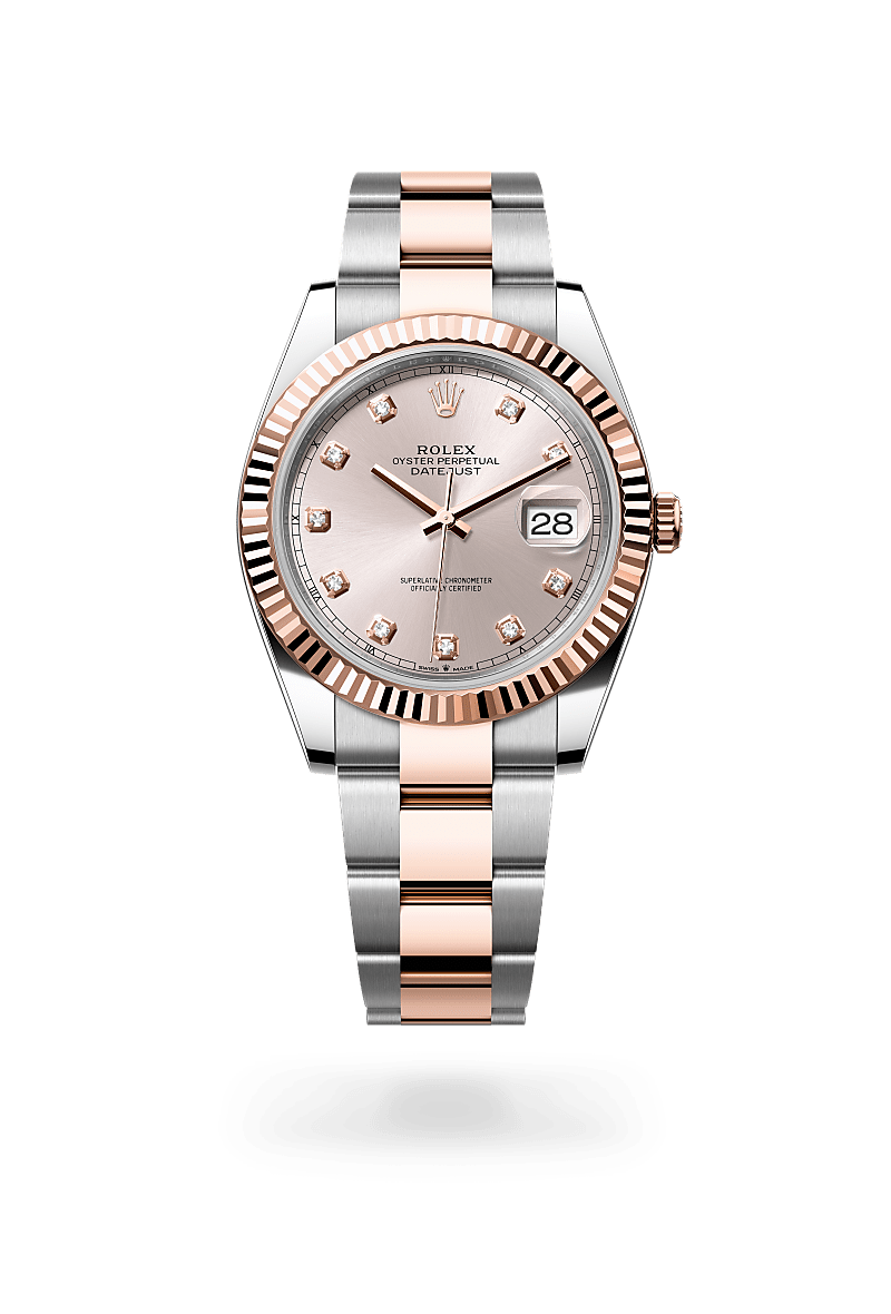 Rolex Datejust 41 M126331-0007 Herrenuhr - Oyster, 41 mm, Edelstahl Oystersteel und Everose-Gold