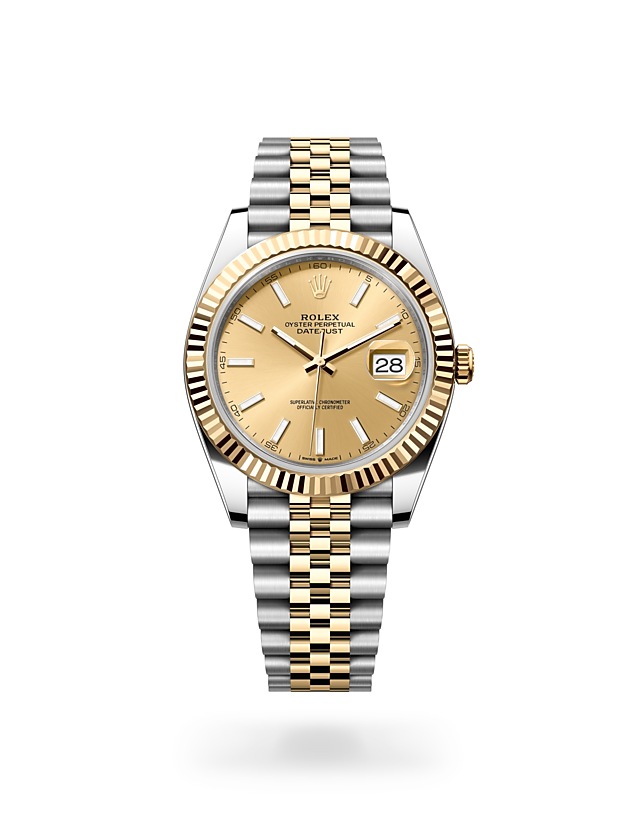 Rolex Datejust in Edelstahl Oystersteel und Gold, M126333-0010 