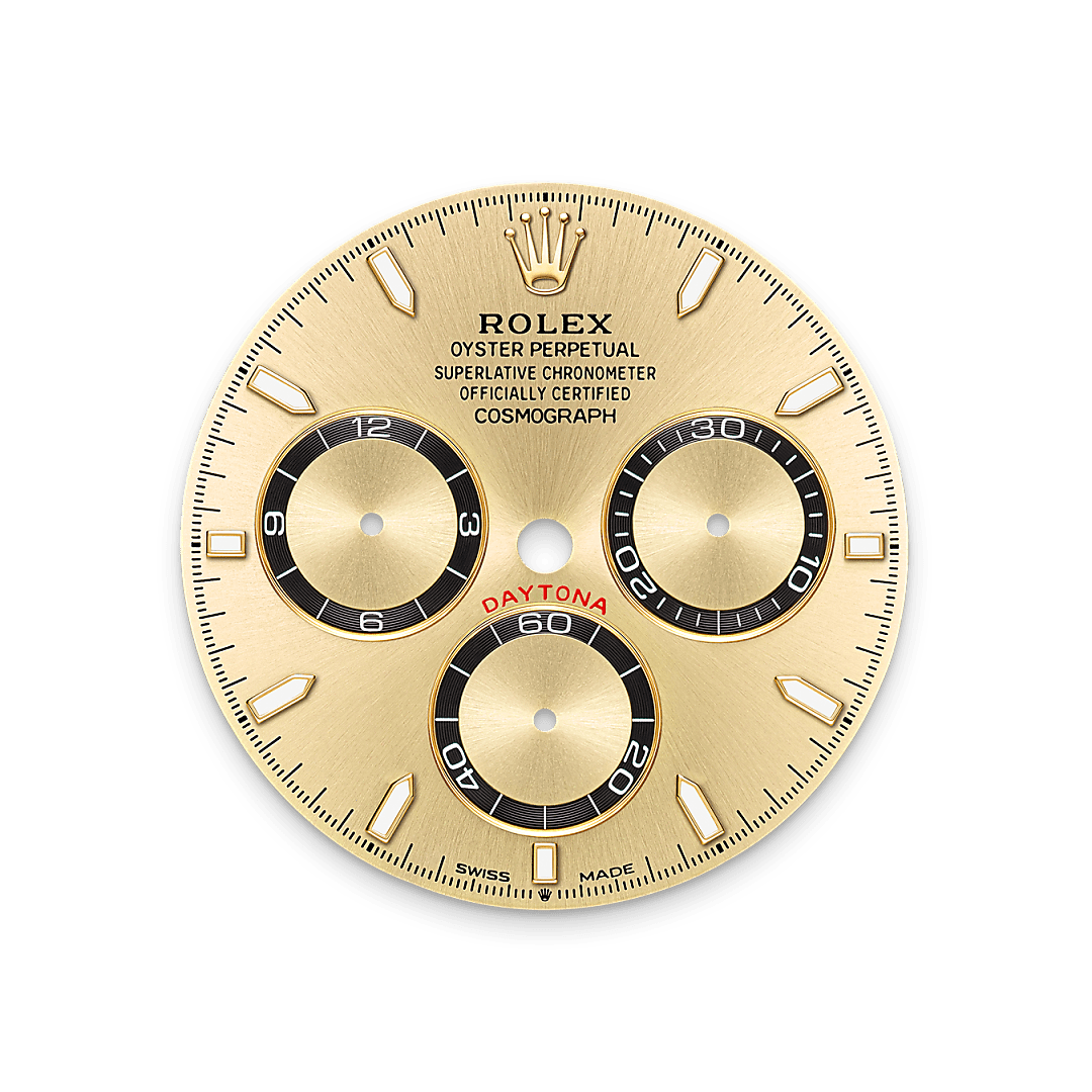 Goldenes Zifferblatt