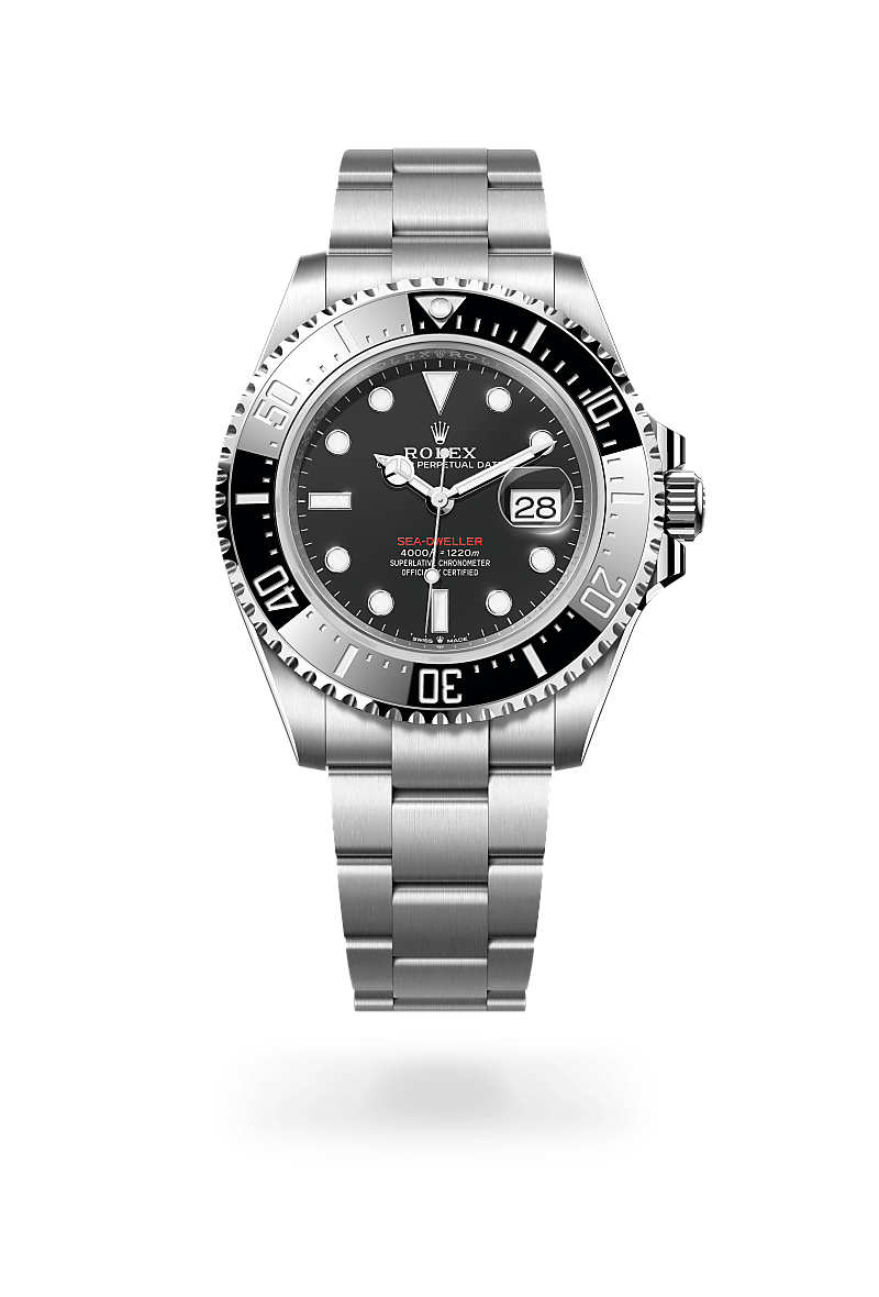 Rolex Sea-Dweller M126600-0002 Herrenuhr - Oyster, 43 mm, Edelstahl Oystersteel