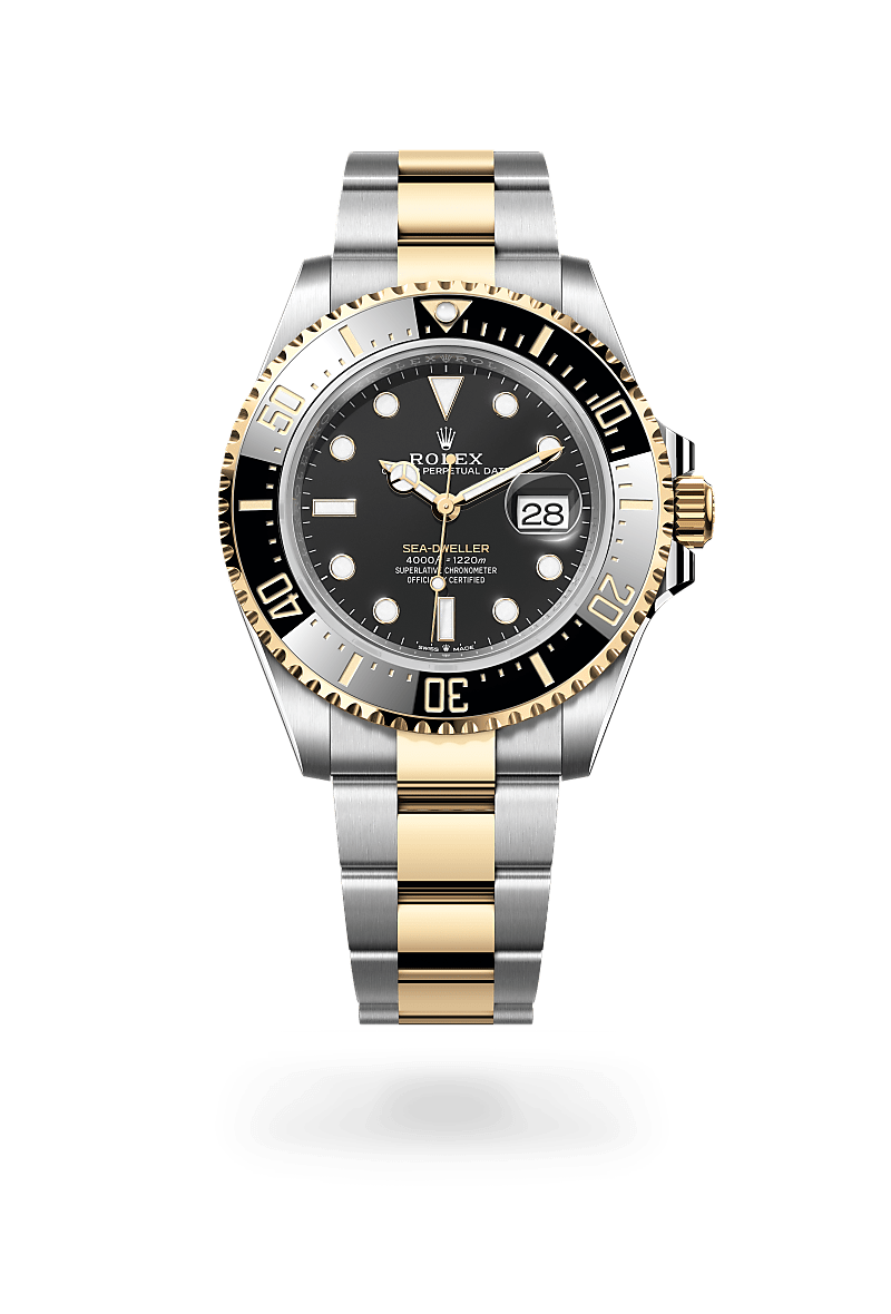 Rolex Sea-Dweller M126603-0001 Herrenuhr - Oyster, 43 mm, Edelstahl Oystersteel und Gelbgold