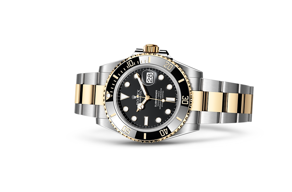 Rolex Submariner in Edelstahl Oystersteel und Gold, M126613LN-0002