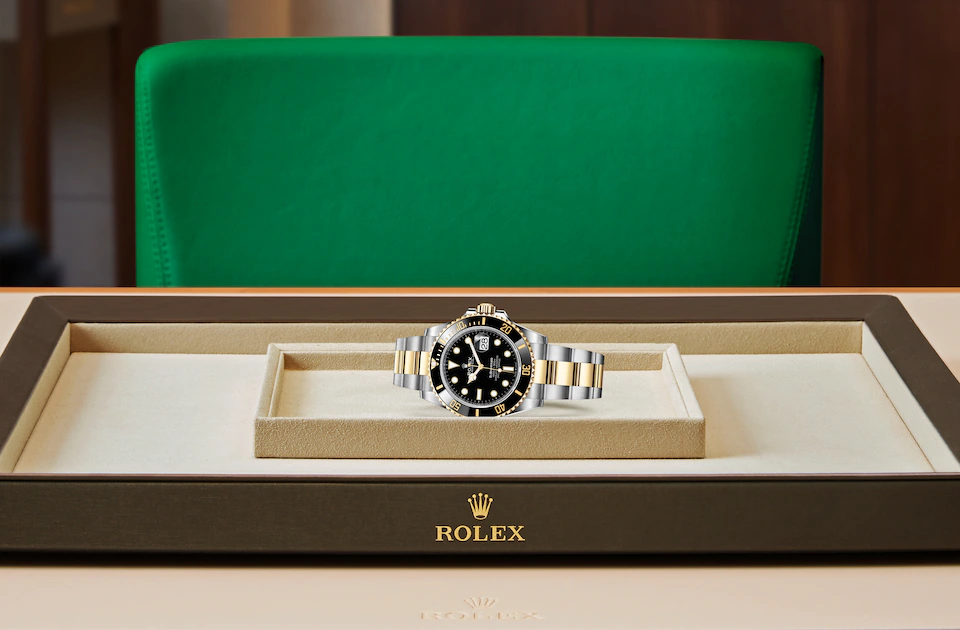 Rolex Submariner in Edelstahl Oystersteel und Gold, M126613LN-0002 