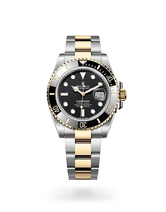 Rolex Submariner in Edelstahl Oystersteel und Gold, M126613LN-0002  