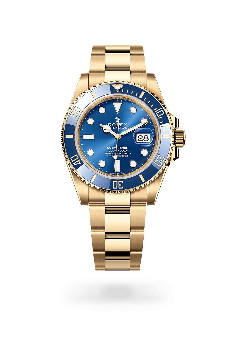 Rolex Submariner Date M126618LB-0002 Herrenuhr - Oyster, 41 mm, Gelbgold 