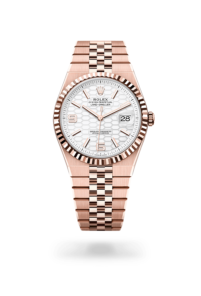 Rolex Land-Dweller 40 M127335-0001 Herrenuhr - Oyster, 40 mm, Everose-Gold