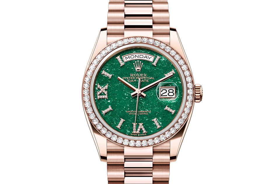 Rolex Day‑Date in Gold, M128345RBR-0068 | Blome Uhren