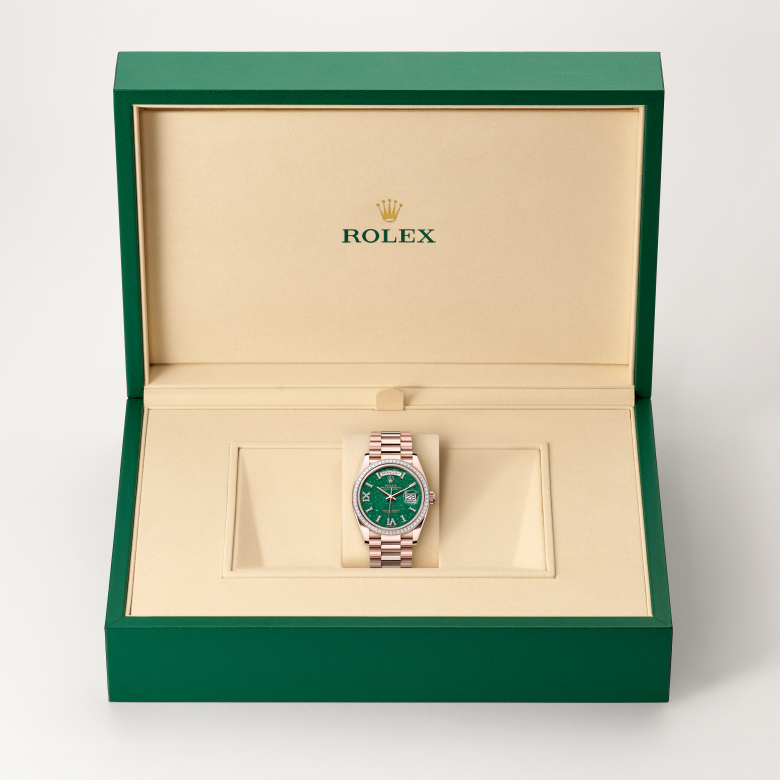 Rolex Day-Date 36 128395TBR Herrenuhr Bild 3