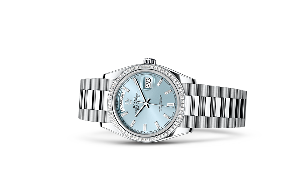 Rolex Day‑Date in Platin, M128396TBR-0003 | Blome Uhren