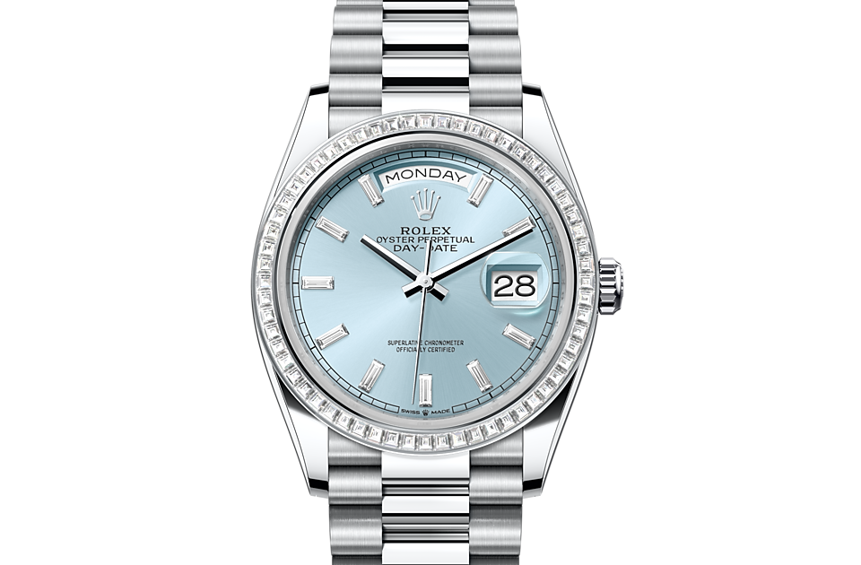 Rolex Day‑Date in Platin, M128396TBR-0003 | Blome Uhren
