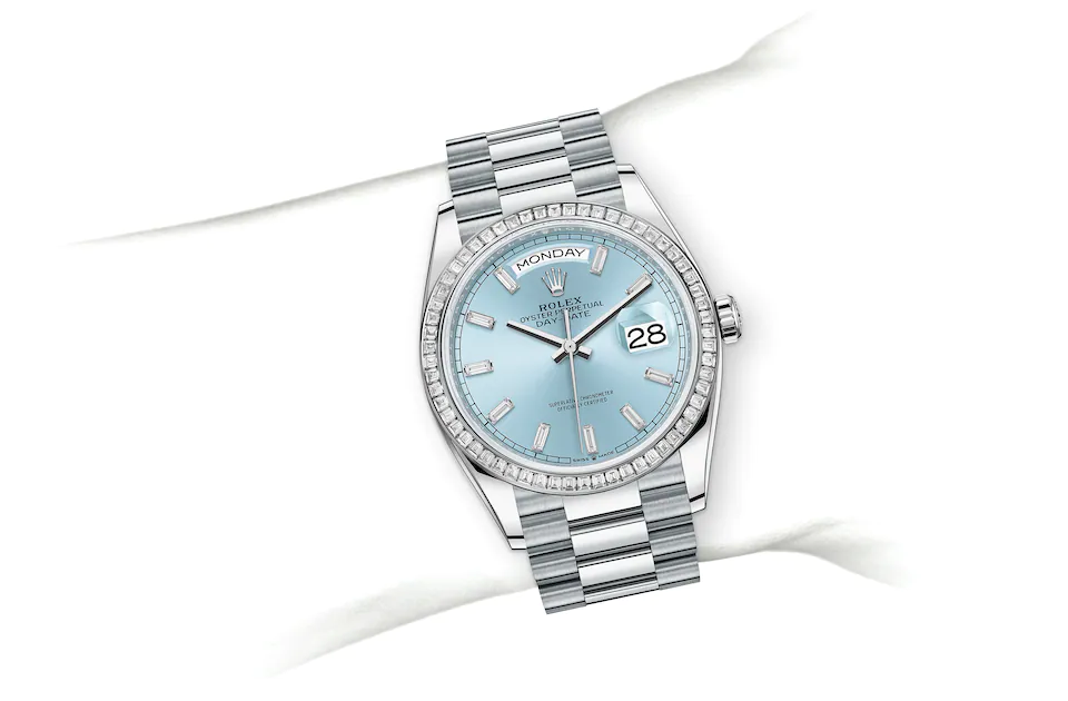 Rolex Day‑Date in Platin, M128396TBR-0003 | Blome Uhren