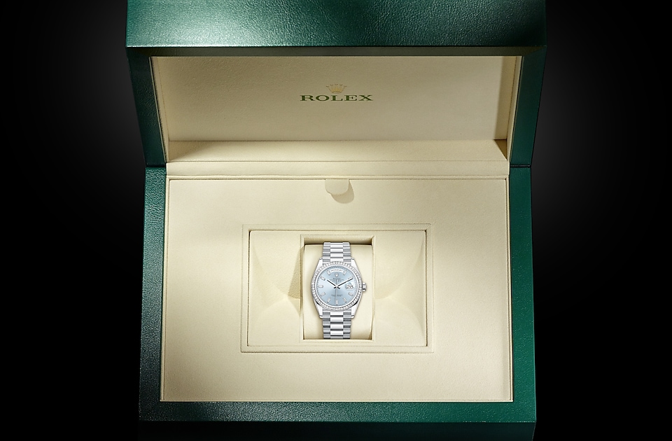 Rolex Day‑Date in Platin, M128396TBR-0003 | Blome Uhren