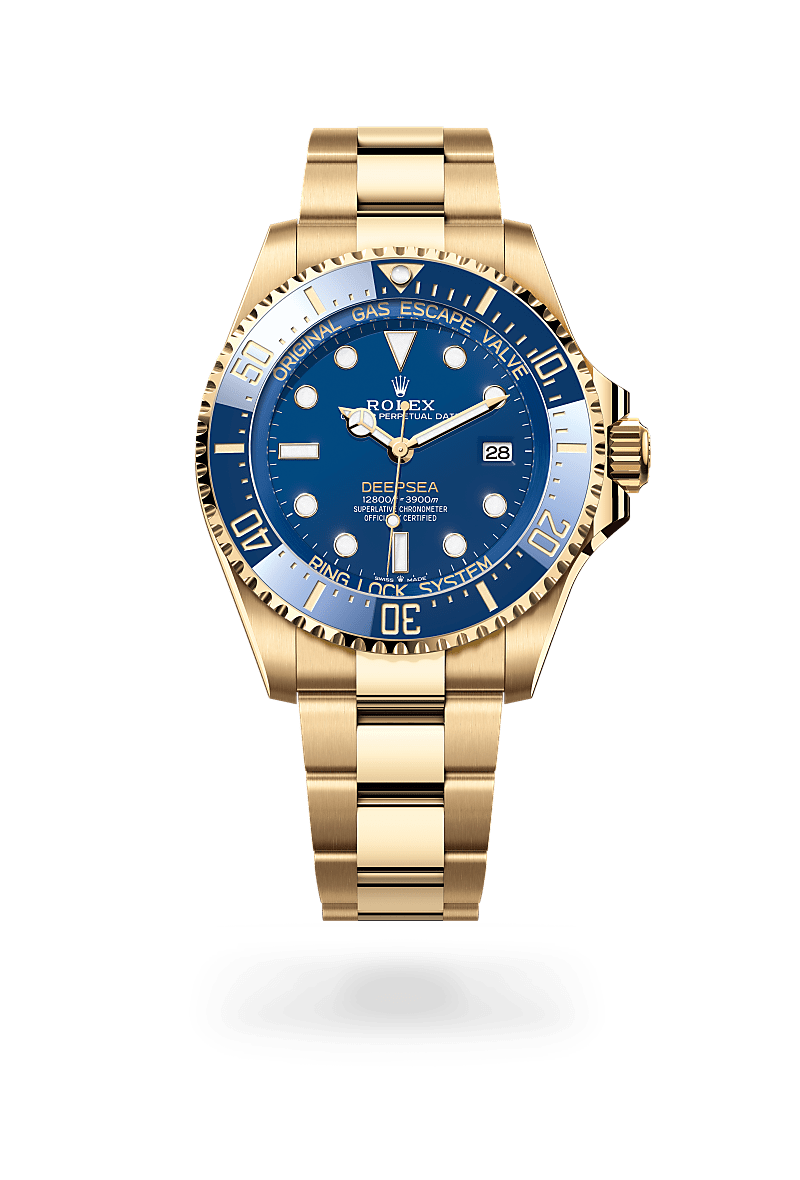 Rolex Rolex Deepsea M136668LB-0001 Herrenuhr - Oyster, 44 mm, Gelbgold