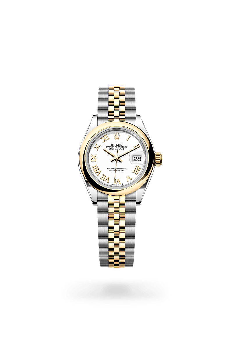 Rolex Lady-Datejust M279163-0023 Herrenuhr / Damenuhr - Oyster, 28 mm, Edelstahl Oystersteel und Gelbgold 