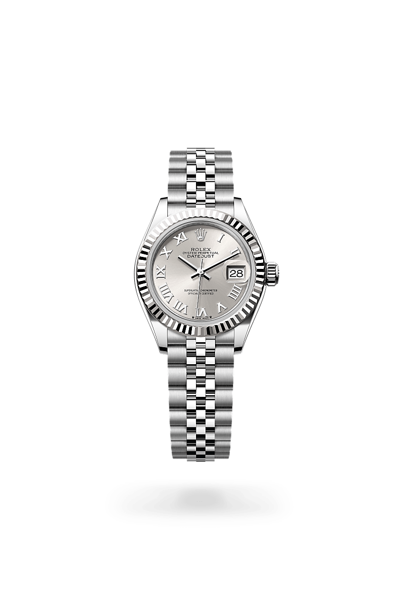 Rolex Lady-Datejust Herrenuhr (M279174-0007) Oyster, 28 mm, Edelstahl Oystersteel und Weißgold