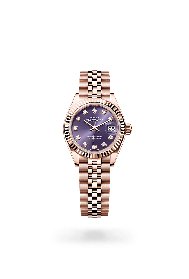 Rolex Lady-Datejust M279175-0020 Herrenuhr / Damenuhr - Oyster, 28 mm, Everose-Gold