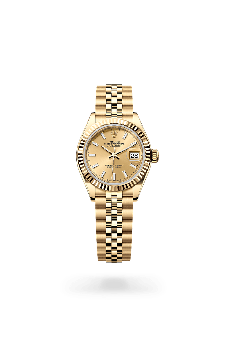 Rolex Lady-Datejust Herrenuhr (M279178-0003) Oyster, 28 mm, Gelbgold