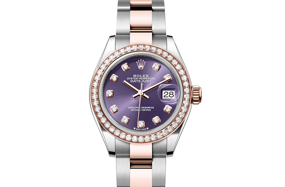 Rolex Lady Datejust in Edelstahl Oystersteel und Gold M279381RBR
