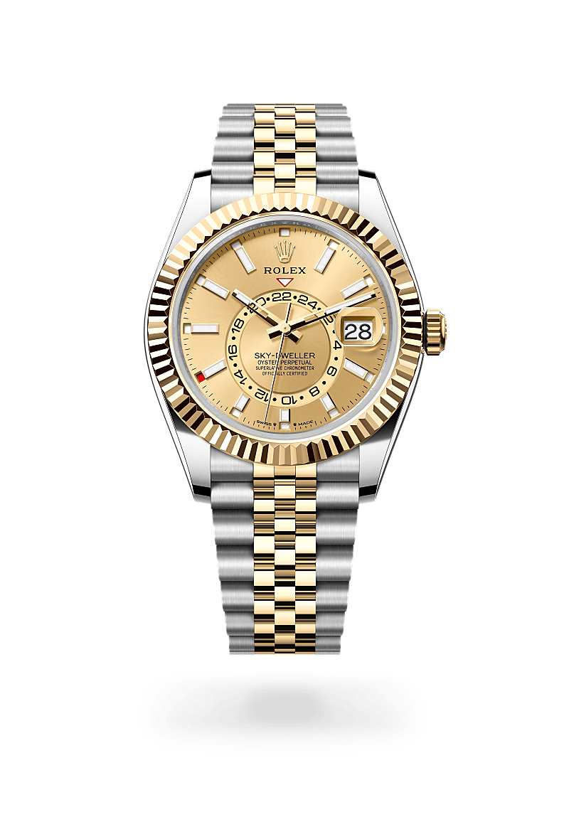 Rolex Sky-Dweller M336933-0002 Herrenuhr - Oyster, 42 mm, Edelstahl Oystersteel und Gelbgold 