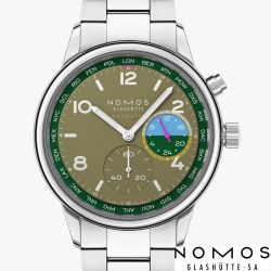 NOMOS Club Worldtimer Limited Edition I grün