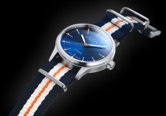 Muehle Glashuette Panova Blau Blome 1
